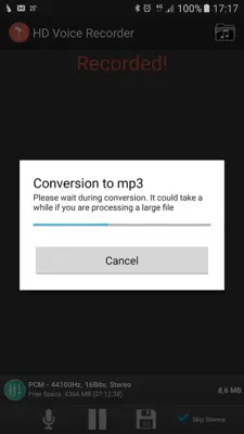 HD Voice Recorder android App screenshot 3
